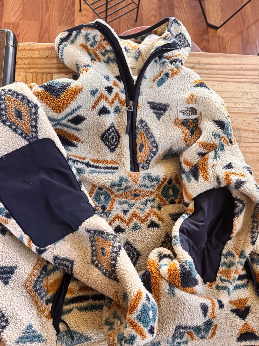 The North Face Cragmont Sherpa Fleece Pullover Southwestern print